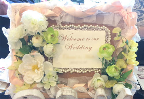 結婚式飾り1