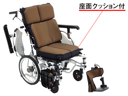 座面クッション付き車椅子】｜車いすの格安通販【車椅子卸センター】