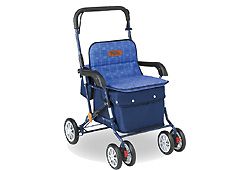 幸和製作所のアルミ製シルバーカー
