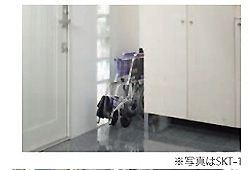 車椅子を小さく収納するイメージ