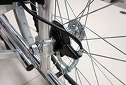 ドラム式ブレーキの画像