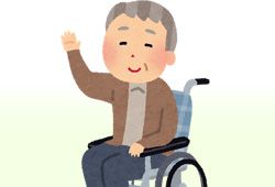 真椅子に座る叔父のイメージ