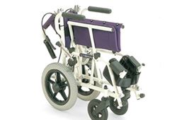 車椅子KA6の折りたたみイメージ