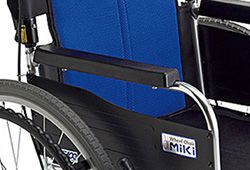 車椅子のアームレストのイメージ