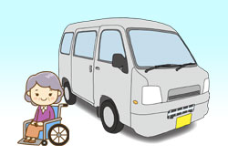 車椅子のイラスト