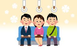 バスの座席のイメージ