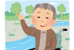 笑顔の父のイメージ