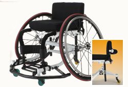 日進医療器のバスケット車椅子のイメージ