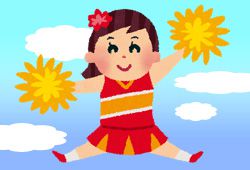 チアリーディングのイメージ
