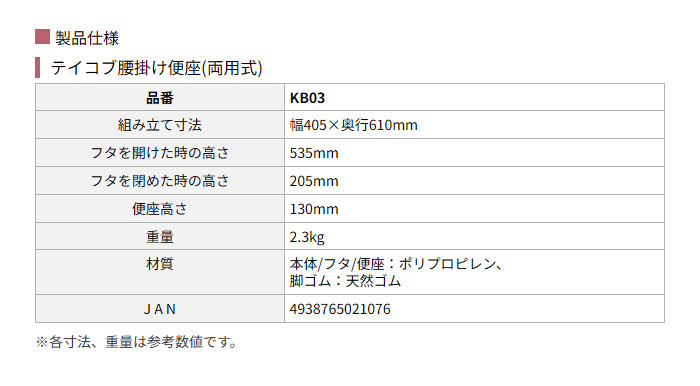 eCRu|֍ipj KB03 gpC[W