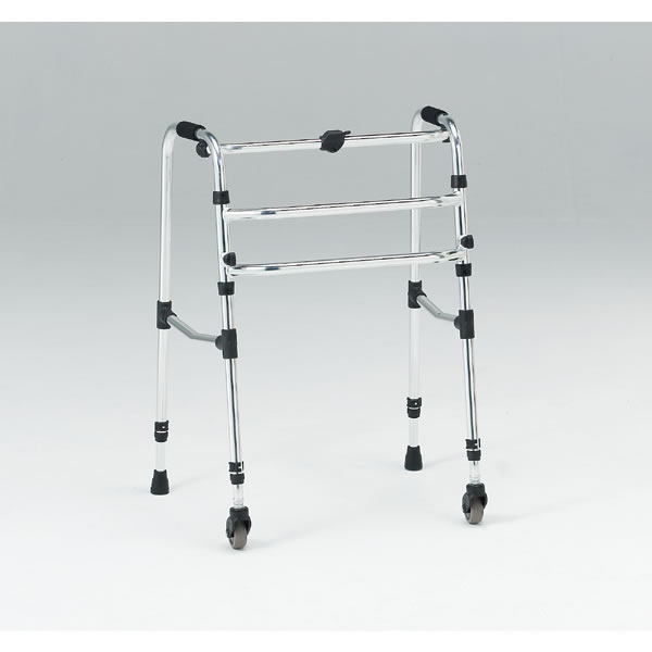 松永製作所】歩行器固定歩行 CMS-91B【前方キャスタタイプ】 | 通販の