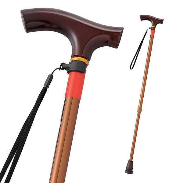 幸和製作所(TacaoF)】テイコブ伸縮フレキシブルステッキ EF14 |杖販売