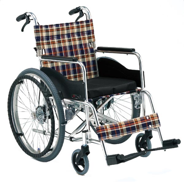 松永製作所】立ち止まり君シリーズ AR-201BT 自走式車椅子 ｜車いすの