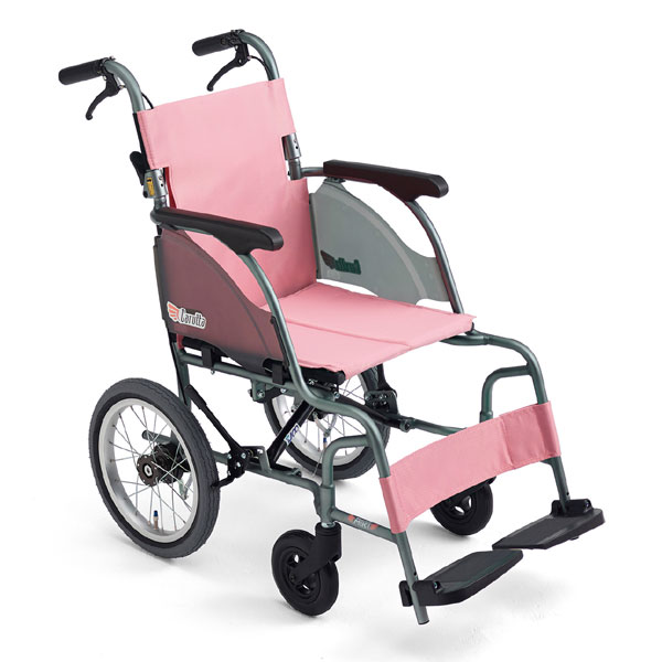 在庫限り特価※【MiKi】介助式軽量車椅子 CRT-2 PU ｜車いすの格安通販